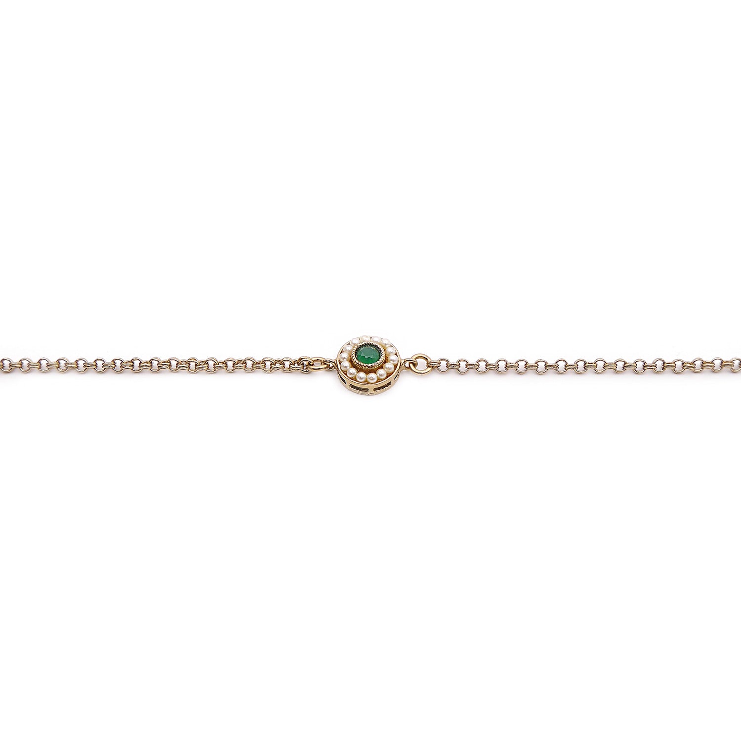 Leela Bracelet in Emerald