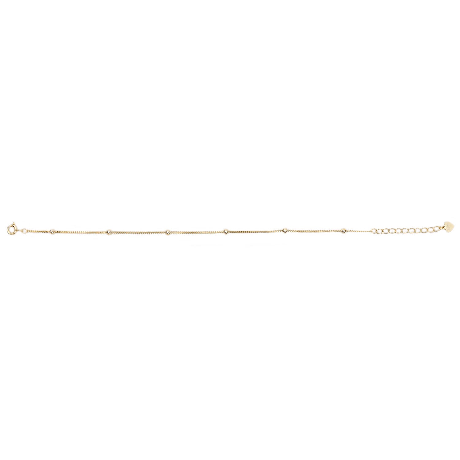 Gold Plated Sterling Silver Ball bracelet