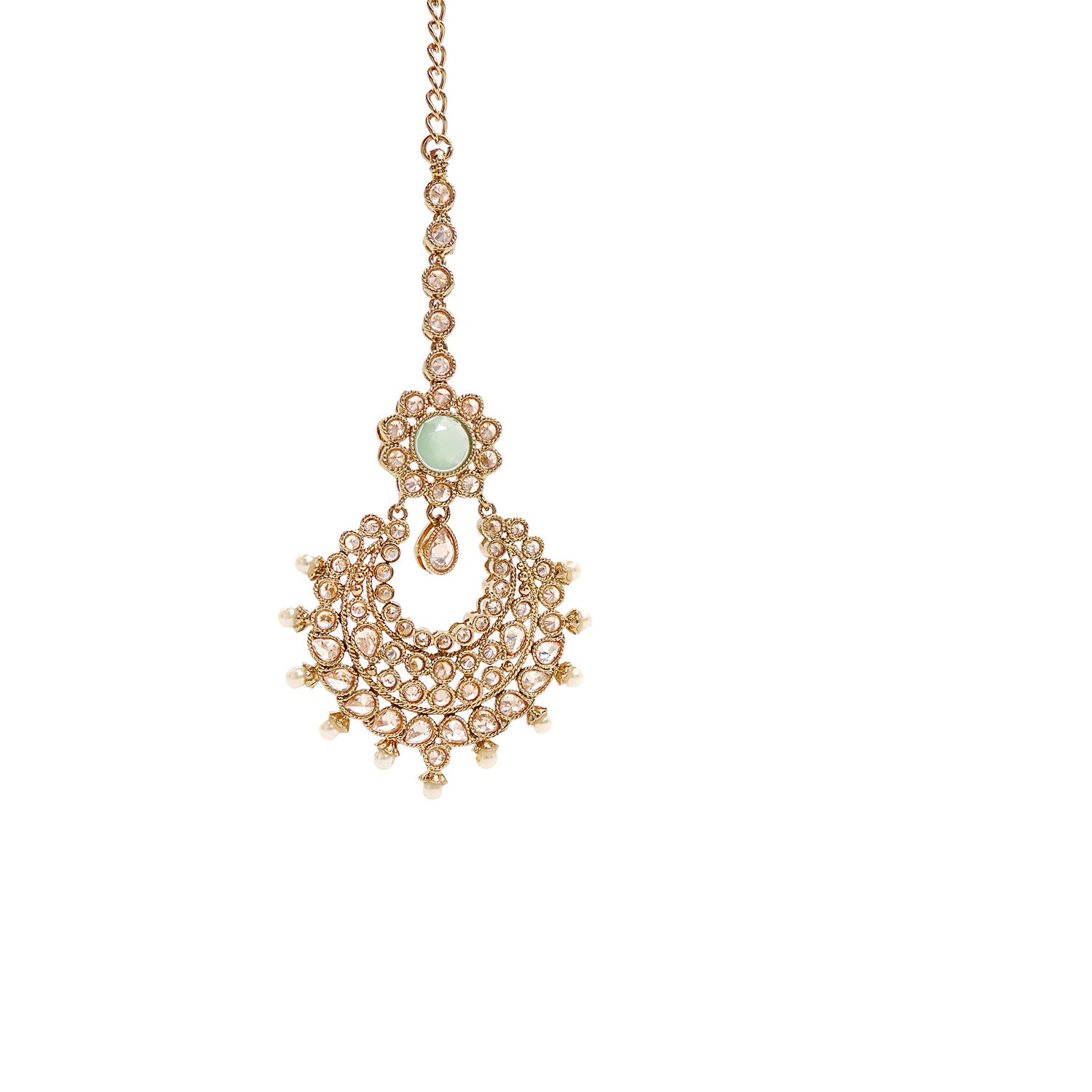 Chand Tikka in Pearl and Mint