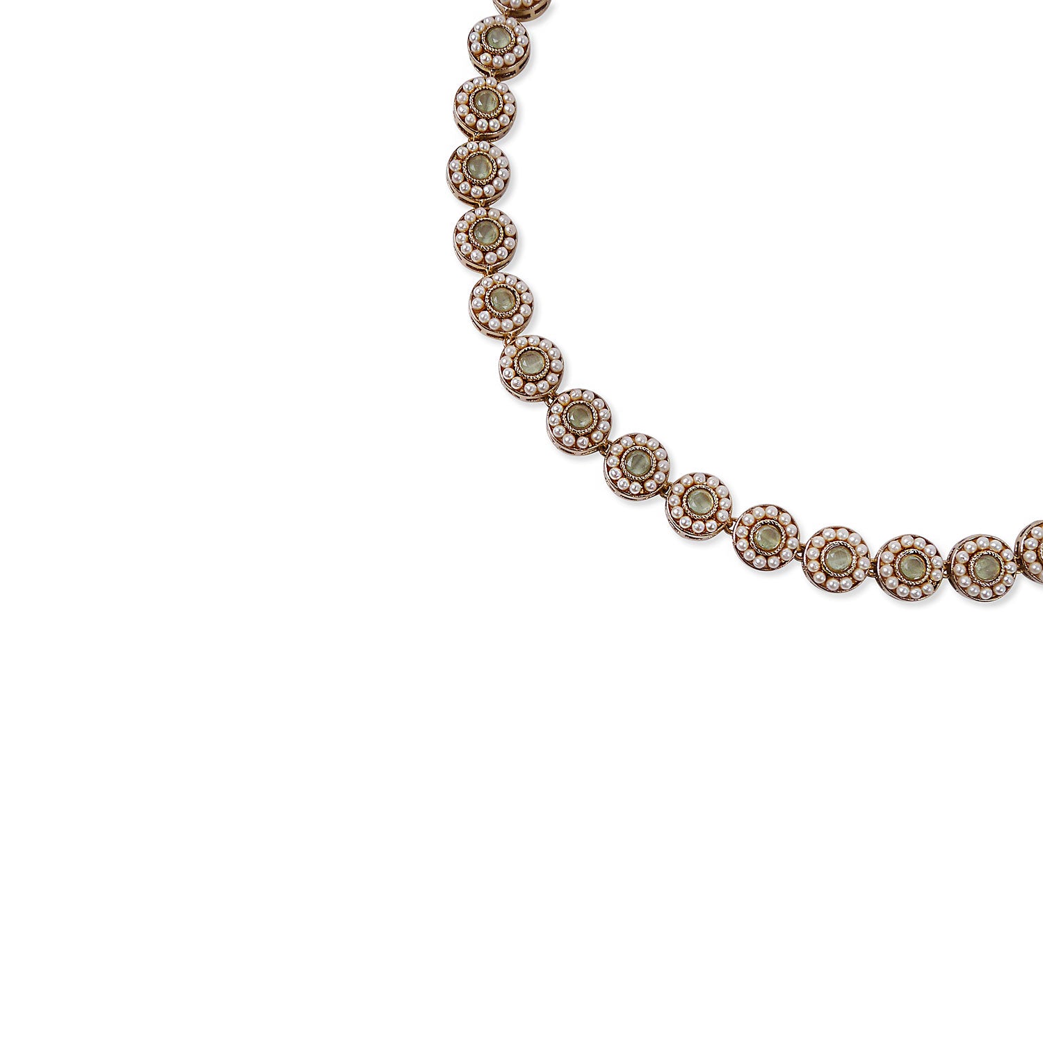 Leela Necklace in Mint