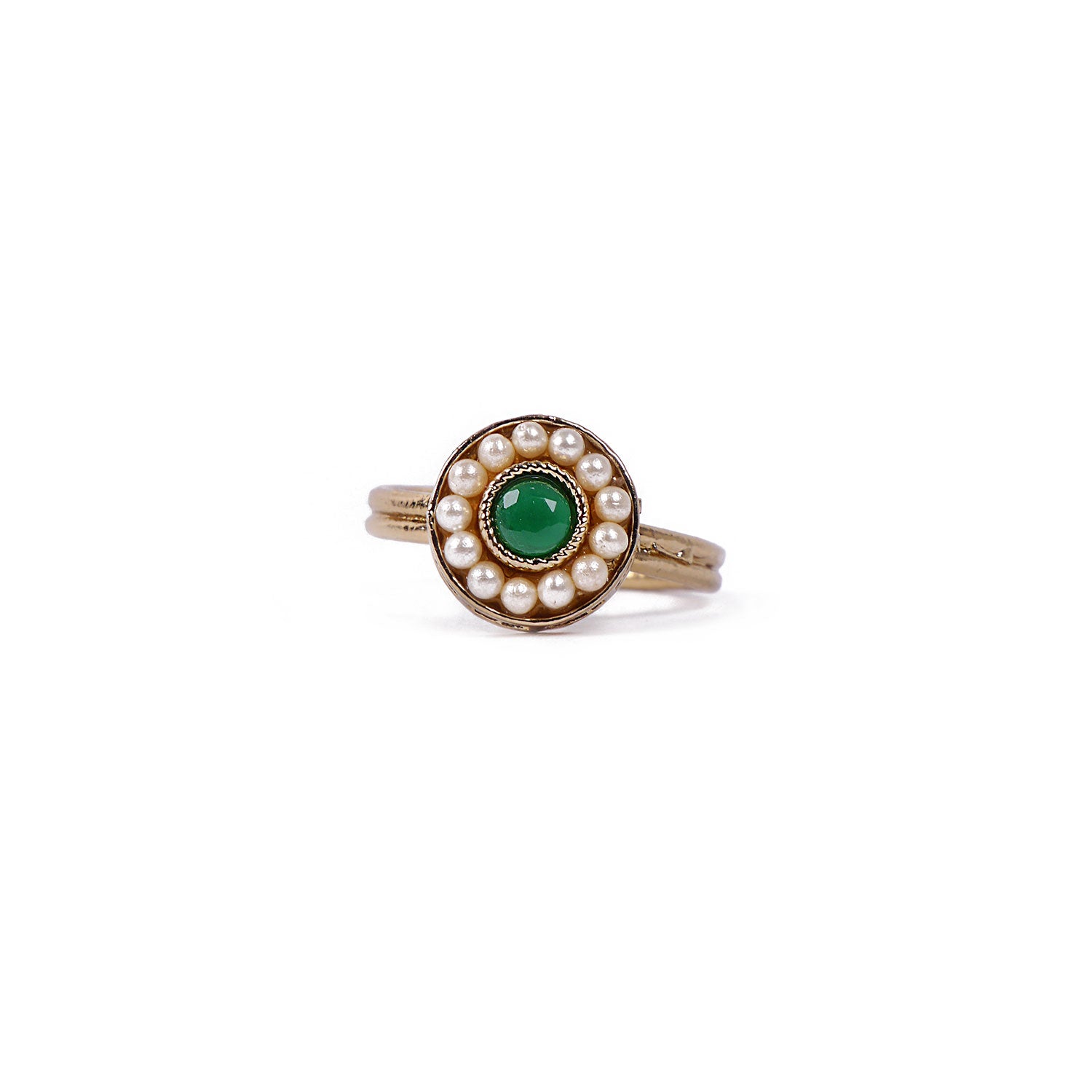 Leela Ring in Green