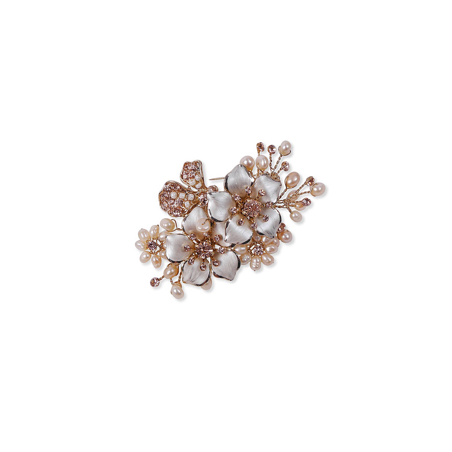 Blossom Hair Pin in Pearl