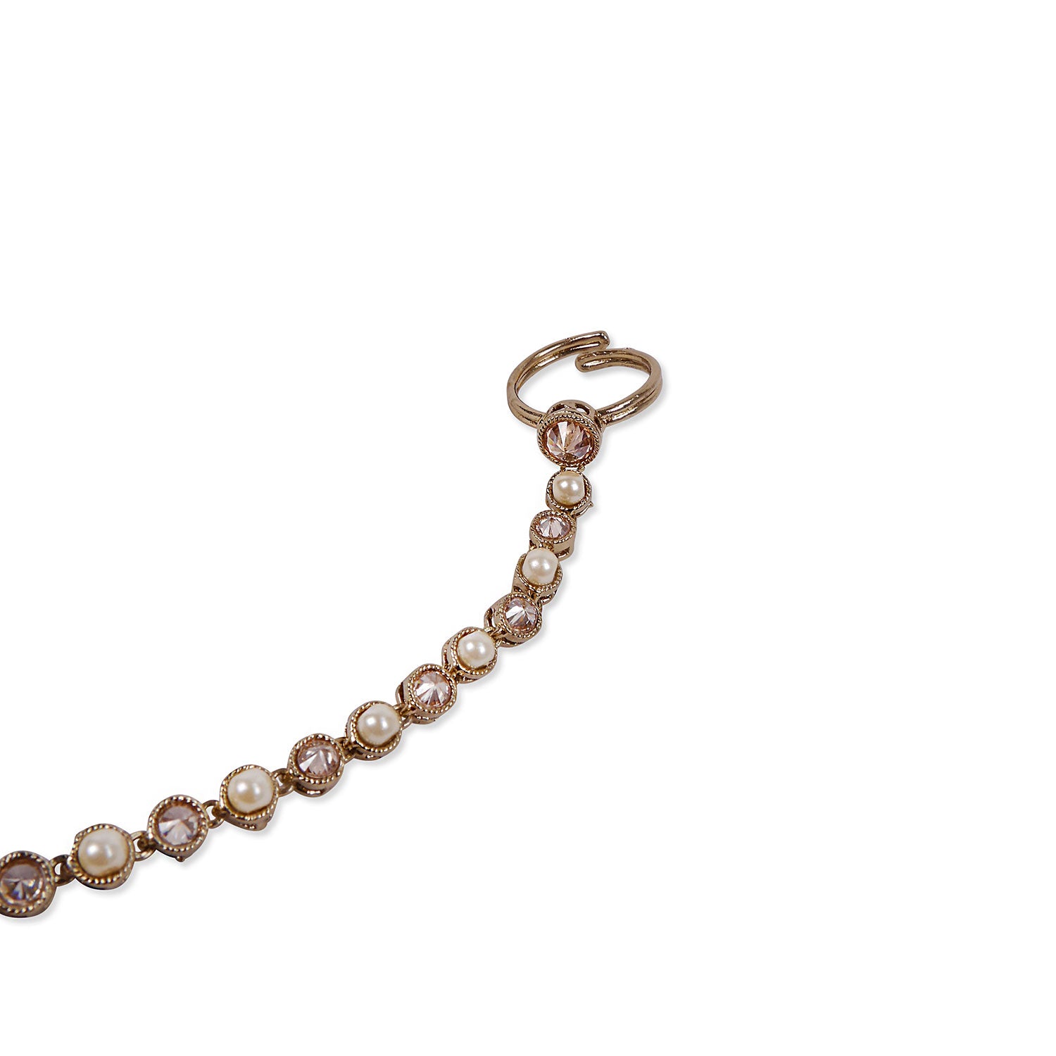 Grace Handpiece in Pearl and Antique Gold