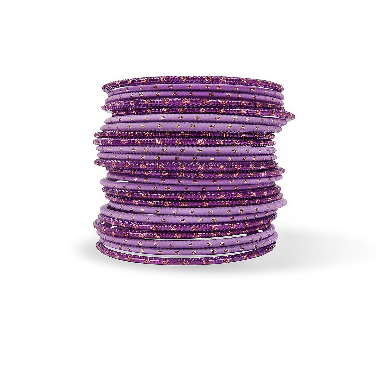 Regal Purple Bangle Stack
