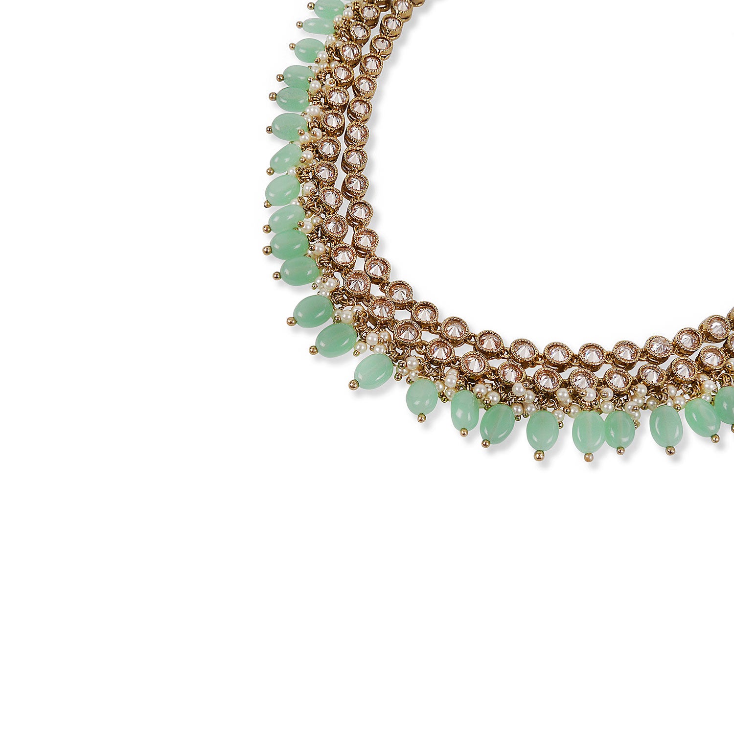 Freena Necklace in Mint