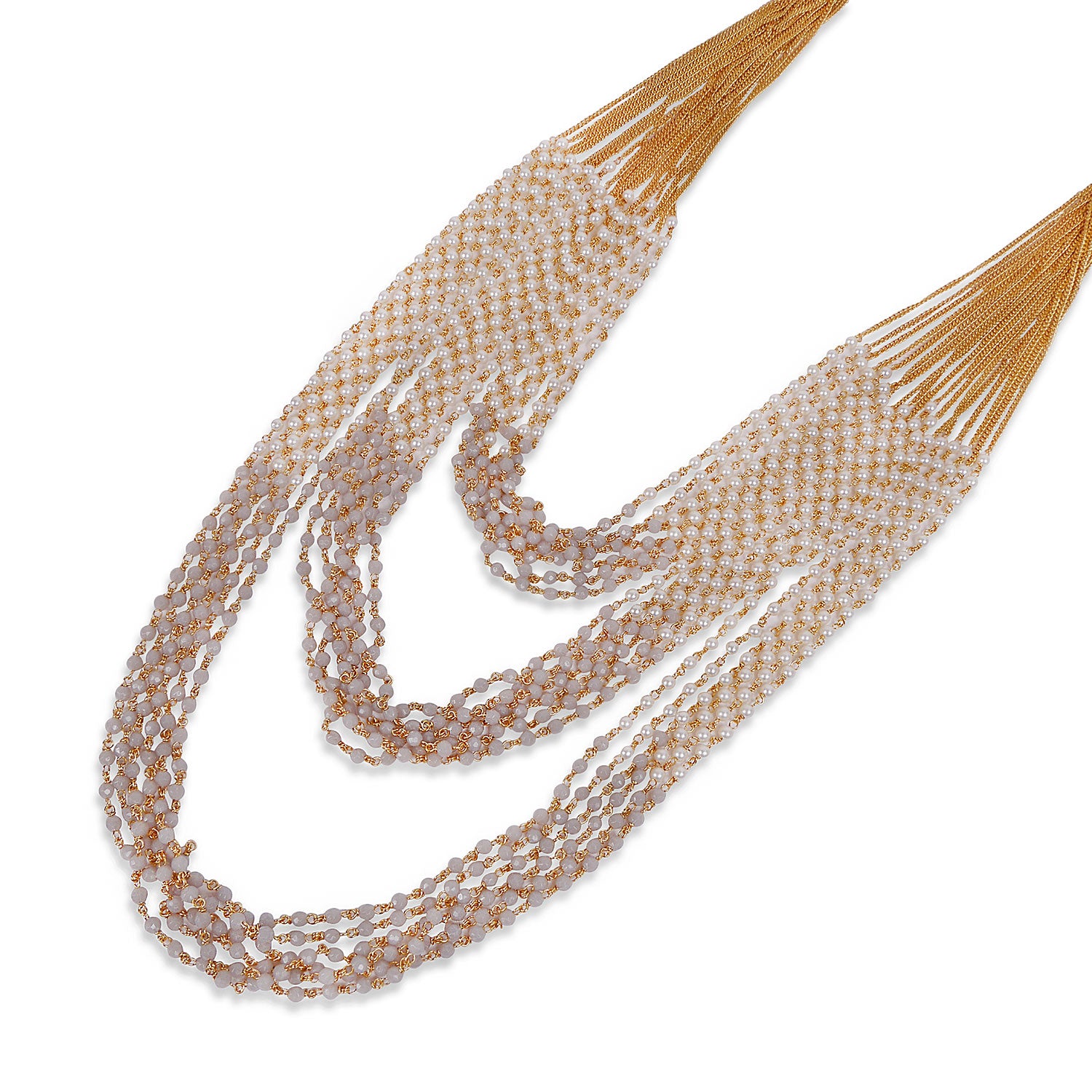 Kanari Multi Layered Chain in Grey