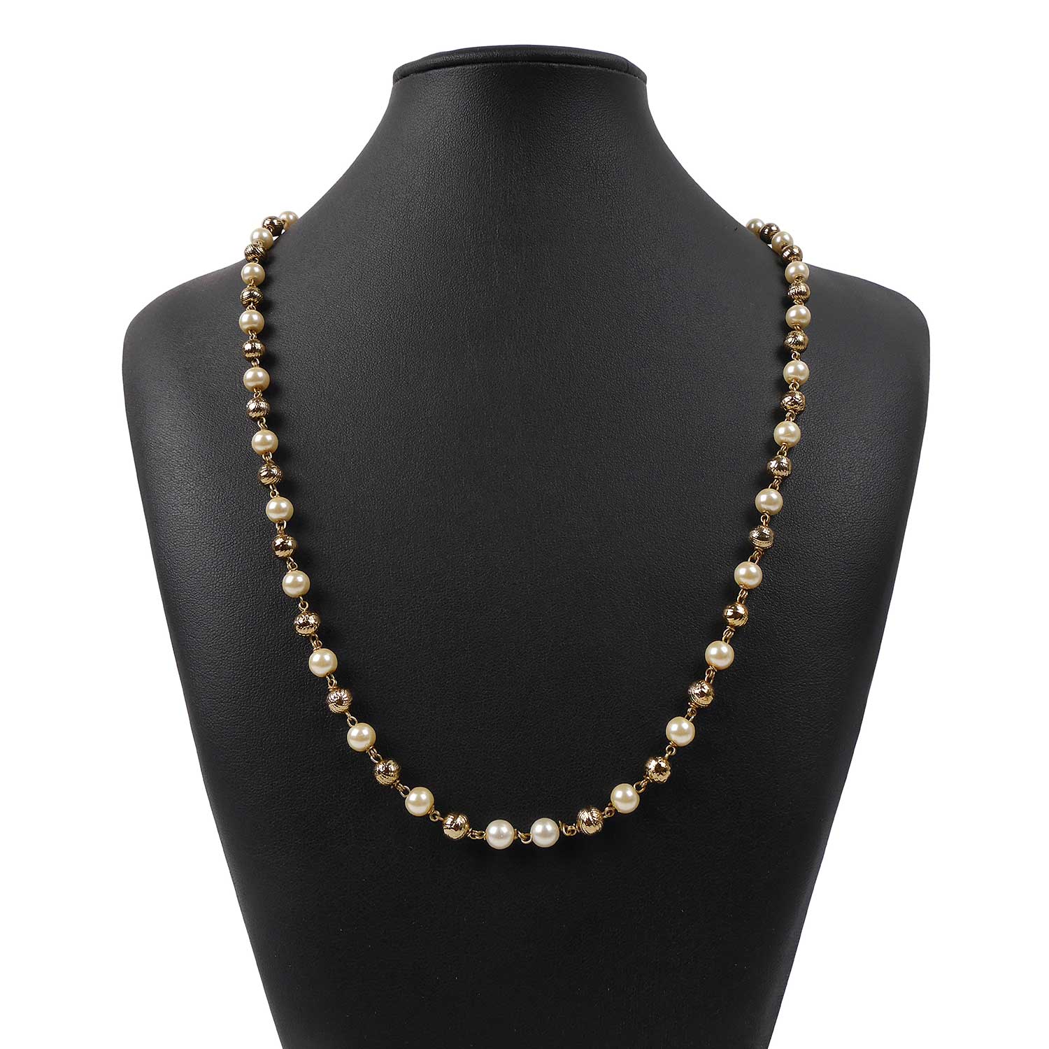 Pearl and Gold Bead Chain